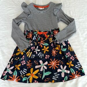 Cat & Jack Striped Floral Dress